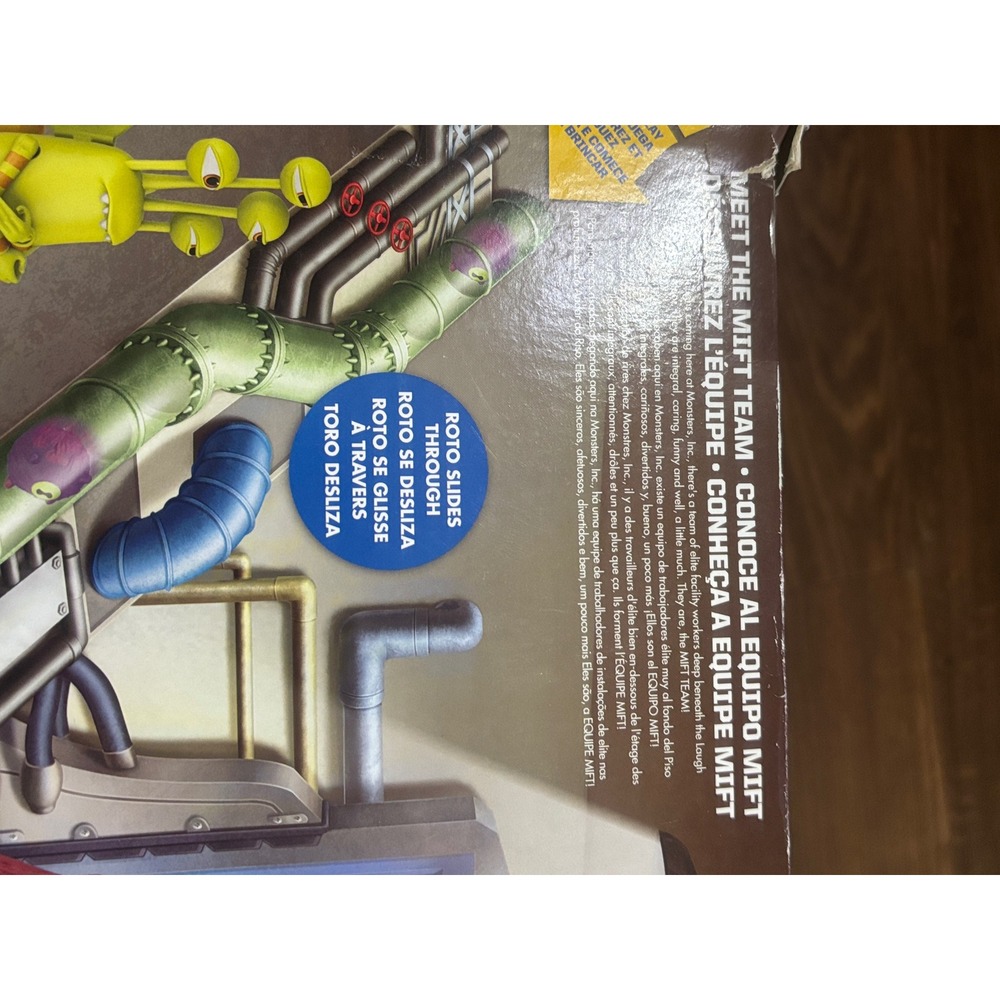 Disney Monsters at Work Meet The MIFT Team Figures pack new in box - Picture 10 of 10